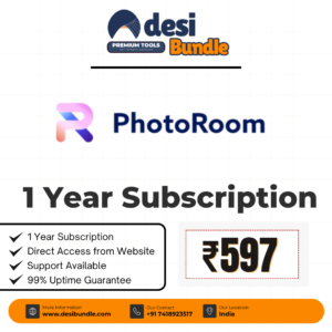 Photoroom Premium Account 1-Year Subscription – Low Price