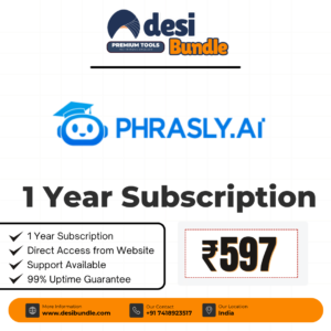 Phrasly Ai Premium Account 1-Year Subscription – Low Price