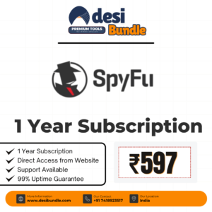 SpyFu Premium Account 1-Year Subscription – Low Price