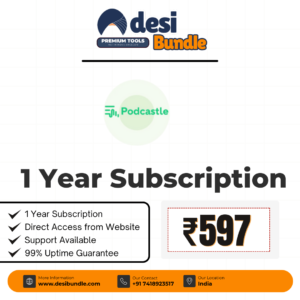 Podcastle Ai Premium Account 1-Year Subscription – Low Price