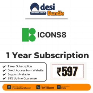 Icon8 Premium Account 1-Year Subscription – Low Price