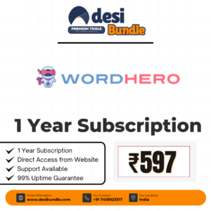 WordHero Premium Account 1-Year Subscription – Low Price