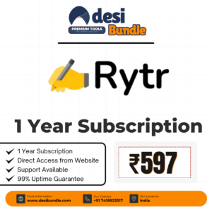 Rytr Premium Account 1-Year Subscription – Low Price