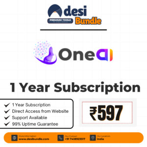 One Ai Premium Account 1-Year Subscription – Low Price