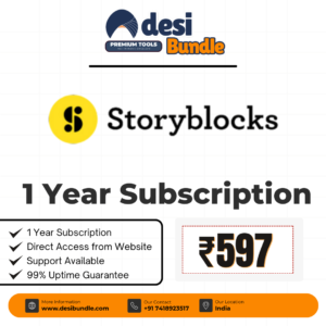 Storyblock Premium Account 1-Year Subscription – Low Price