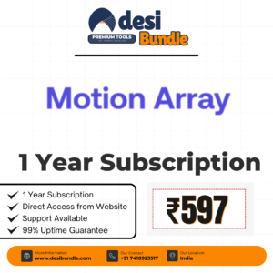 Motion Array Premium Account 1-Year Subscription – Low Price