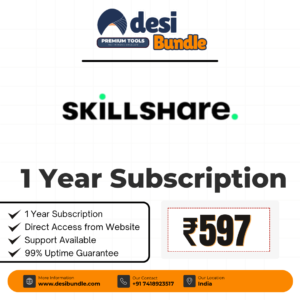 Skillshare Premium Account 1-Year Subscription – Low Price