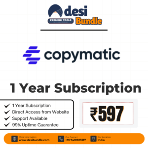 Copymatric Ai Premium Account 1-Year Subscription – Low Price