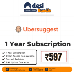 Ubersuggest Premium Account 1-Year Subscription – Low Price