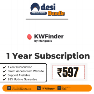 Kw Finder (Mangools) Premium Account 1-Year Subscription – Low Price
