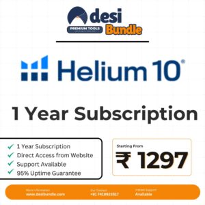 Helium10 Premium Account 1-Year Subscription – Low Price