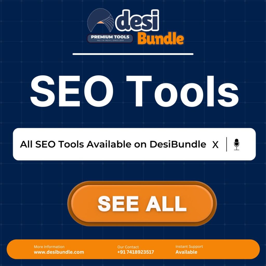 SEO Tools by DesiBundle