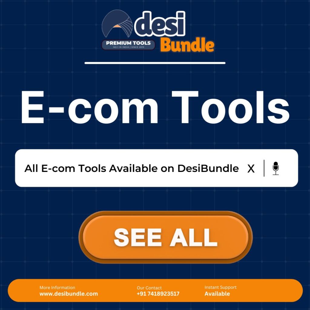 E-Commerce Tools by Desi Bundle