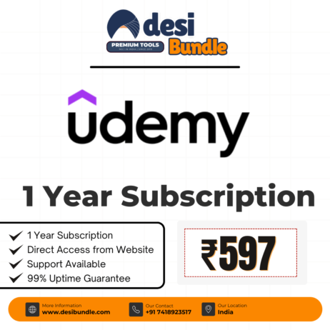 Udemy cheap subscription India