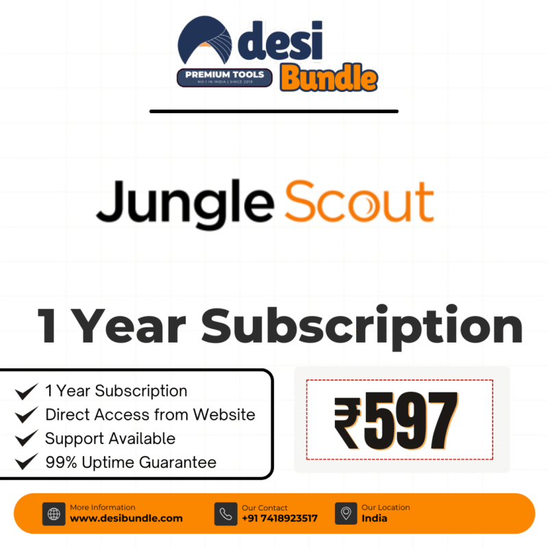 jungle scout cheap subscription