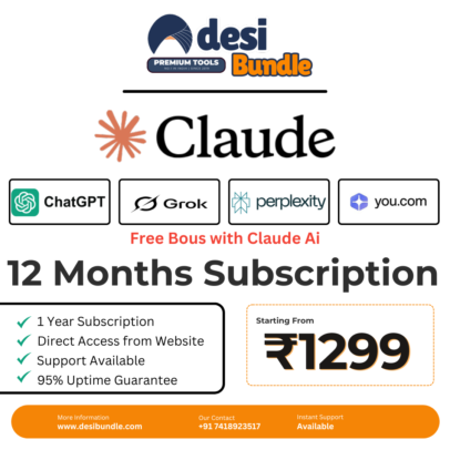 Claude Cheap Subscription | 1-Year Premium Account Deal