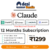 Claude Cheap Subscription | 1-Year Premium Account Deal