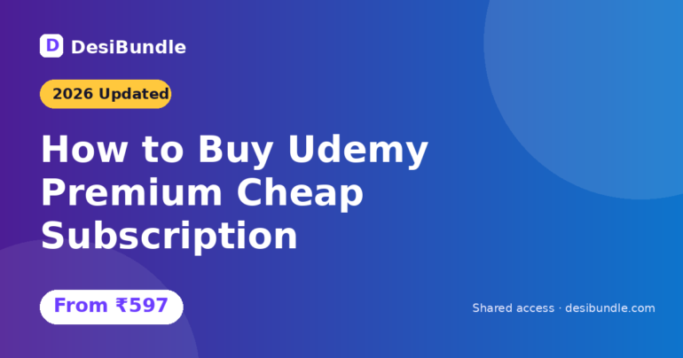 udemy premium cheap subscription 2026