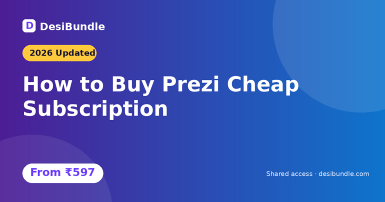 prezi cheap subscription 2026