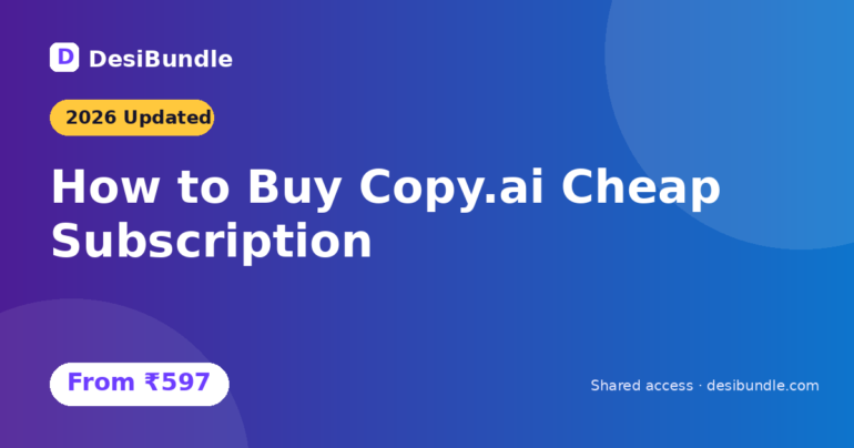 copy ai cheap subscription 2026