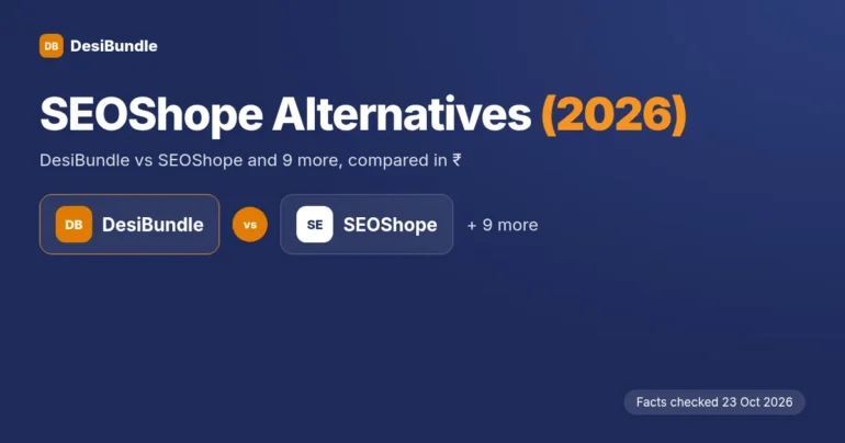 SEOShope Alternatives 2026: DesiBundle vs SEOShope and 9 more options, facts checked 23 Oct 2026